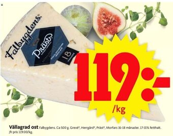 ICA Supermarket Vällagrad Ost erbjuda