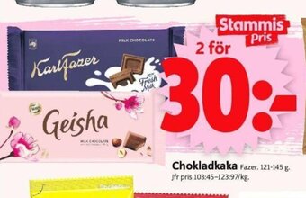 ICA Supermarket Chokladkaka erbjuda