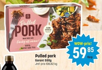 Eurocash Pulled Pork erbjuda