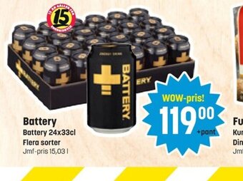Eurocash Battery erbjuda