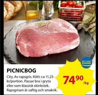 ICA Kvantum Picnicbog erbjuda