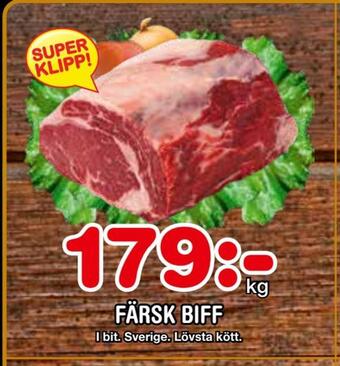 Nya Pulsen Färsk biff erbjuda