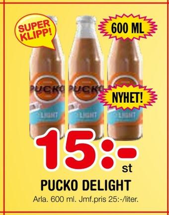Nya Pulsen Pucko delight erbjuda