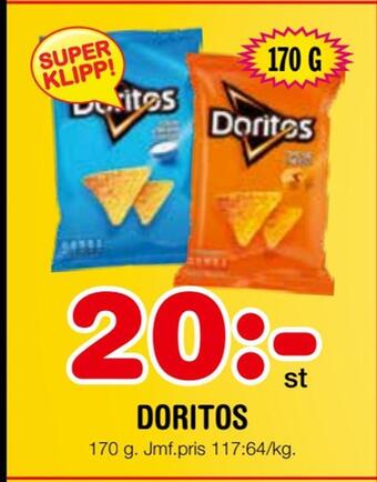 Nya Pulsen Doritos erbjuda