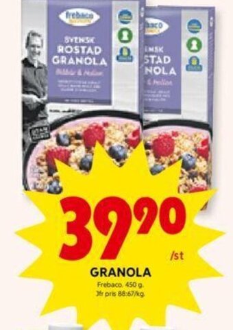 ICA Kvantum Granola erbjuda