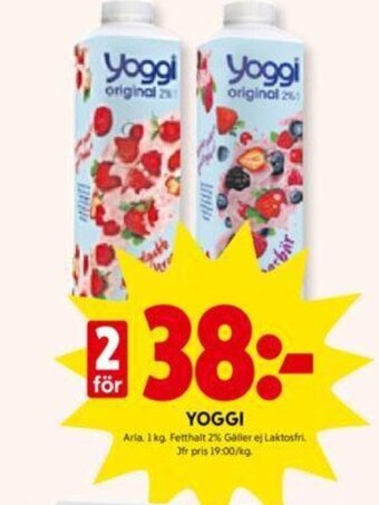 ICA Kvantum Yoggi erbjuda
