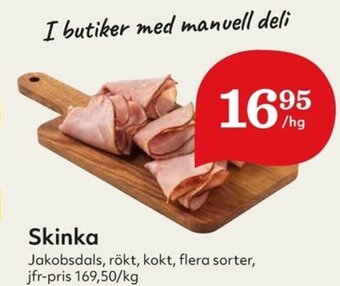 Hemköp Jakobsdals Skinka erbjuda