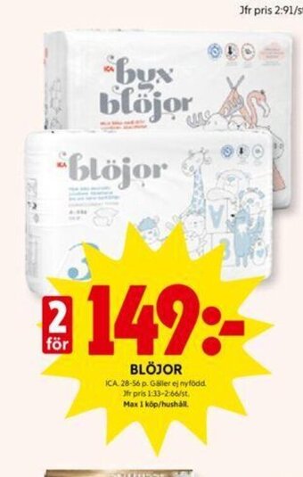 ICA Kvantum Blöjor erbjuda