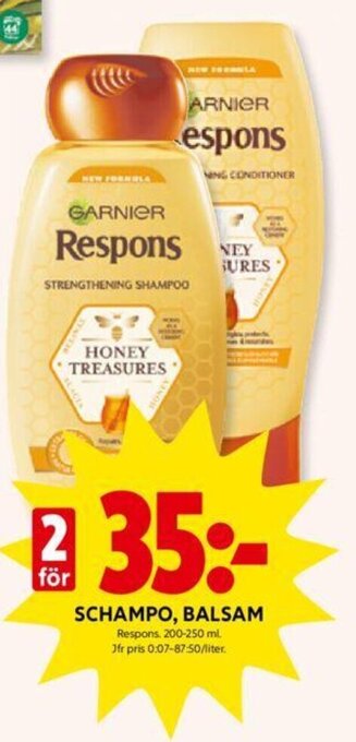 ICA Kvantum Schampo, Balsam erbjuda