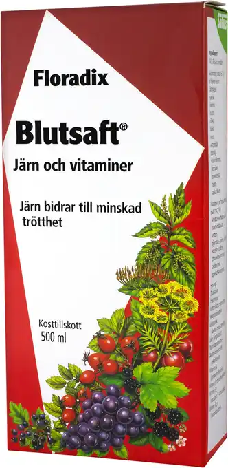 Apotek Hjärtat Blutsaft 500 ml erbjuda