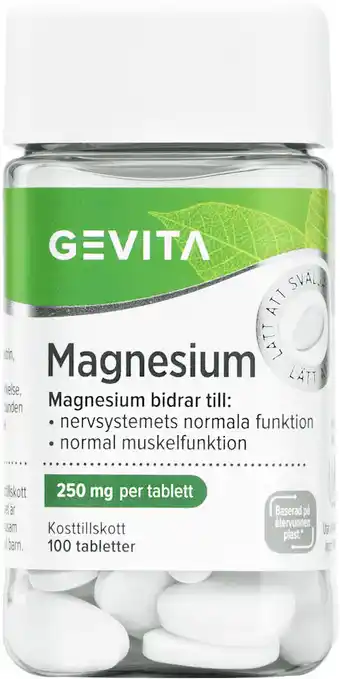 Gevita magnesium tablett 100st