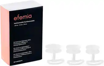 Apotek Hjärtat Efemia kontinensstöd start-set 30, 35 och 40 mm erbjuda