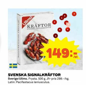 Coop Ullmo Kräftor erbjuda