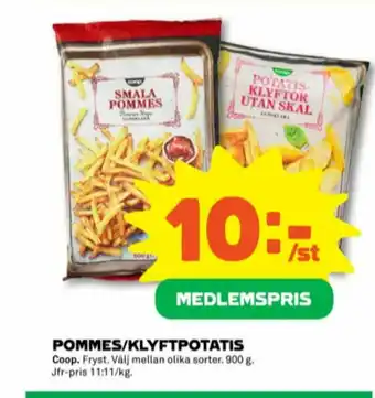 Coop Forum Coop Pommes frites erbjuda