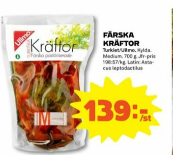 Coop Forum Ullmo Kräftor erbjuda