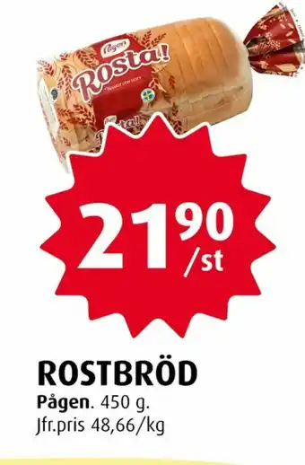 Rosta Toastbröd