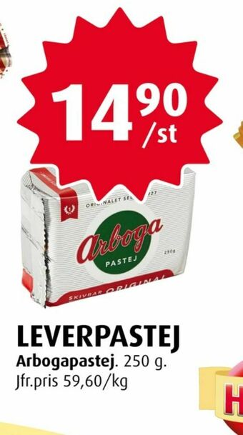 Arboga Pastej Leverpastej