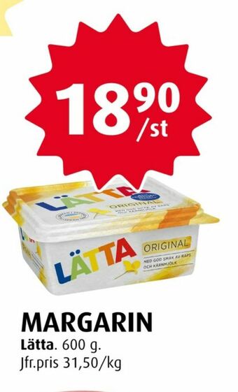 Handlar'n Lätta Lättmargarin erbjuda