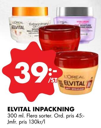 ÖoB Elvital inpackning erbjuda