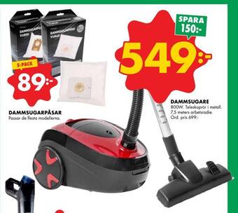 ÖoB Dammsugare erbjuda