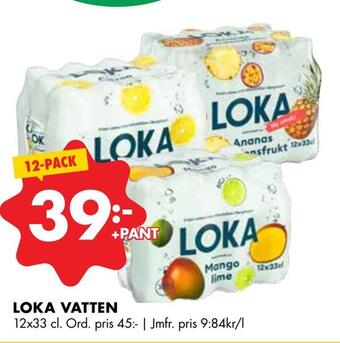 ÖoB Loka vatten erbjuda