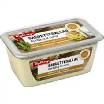 Willys Baguettesallad kyckling & curry erbjuda