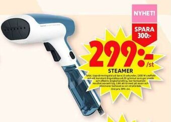 ICA Maxi Tefal Steamer erbjuda