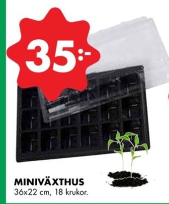 ÖoB Odla minidrivhus erbjuda