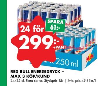 ÖoB Red bull energidryck erbjuda