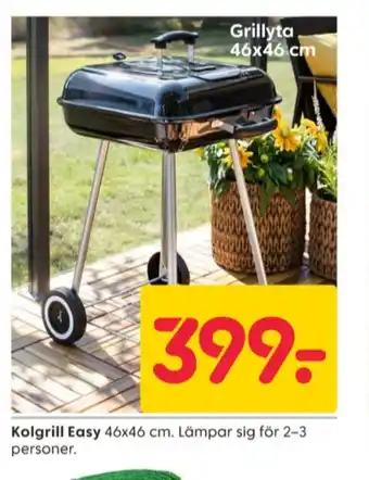 Rusta Crivit klotgrill erbjuda