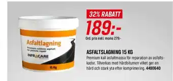 Infra care solutions asfalt