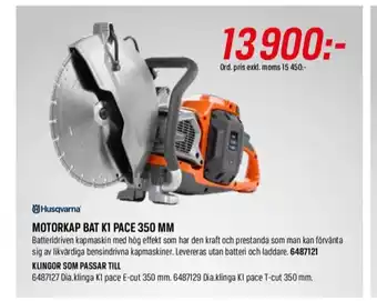 Swedol Husqvarna motorkap erbjuda