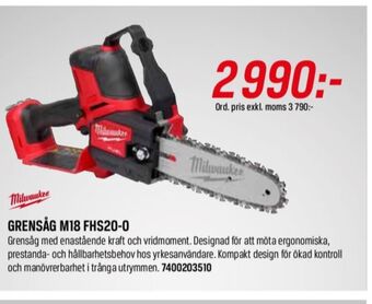 Milwaukee grensåg