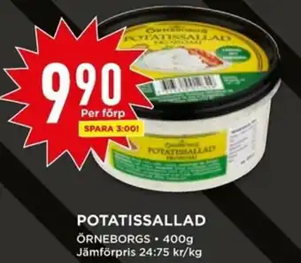 Willys Örneborgs Potatissallad 400g erbjuda