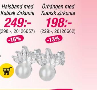 Guldfynd Örhängen med kubisk zirkonia erbjuda