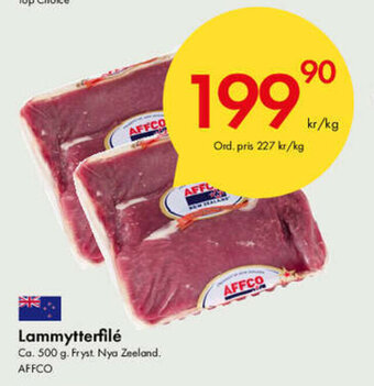 Snabbgross Lammytterfilé erbjuda