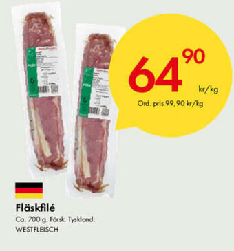 Snabbgross Fläskfilé erbjuda