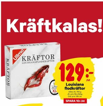 City Gross Ullmo Kräftor erbjuda