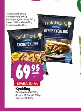 Guldfågeln Kycklingspett