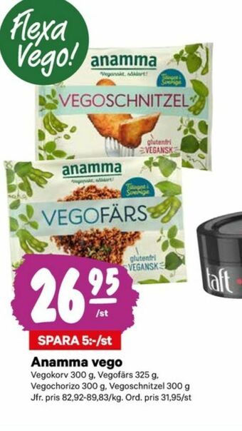 Anamma Gott & Grönt Vegofärs