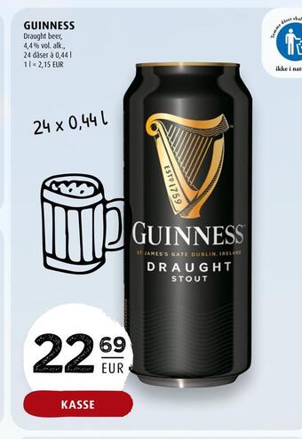 Scandinavian Park Guinness erbjuda