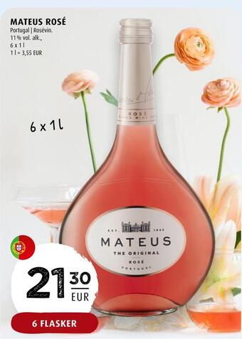 Scandinavian Park Mateus rosé erbjuda