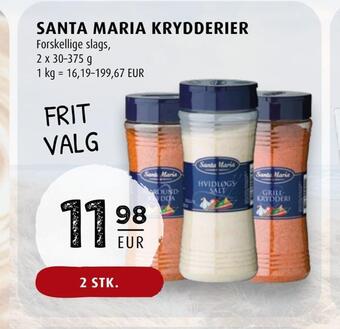 Scandinavian Park Santa maria krydderier erbjuda