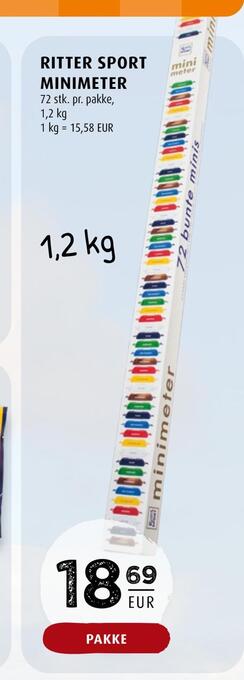 Scandinavian Park Ritter sport minimeter erbjuda