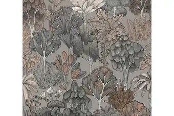 Jungle tapet blommig impression ovävd