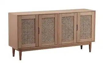 Furniturebox Niack skänk 160 cm brun erbjuda
