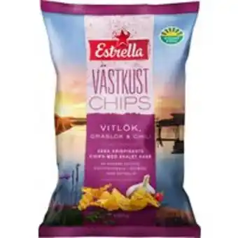 Västkustchips vitlök gräslök chili