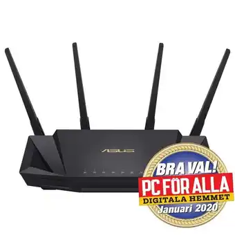 Kjell & Company Rt-ax58u trådlös router ax3000 erbjuda