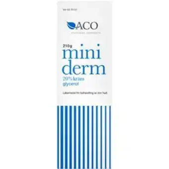 LloydsApotek Miniderm, kräm 20 %, 210 gram erbjuda