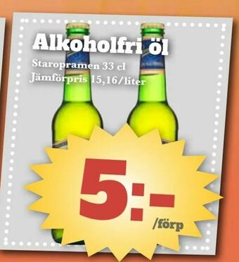 Bonum Matmarknad Alkoholfri öl erbjuda